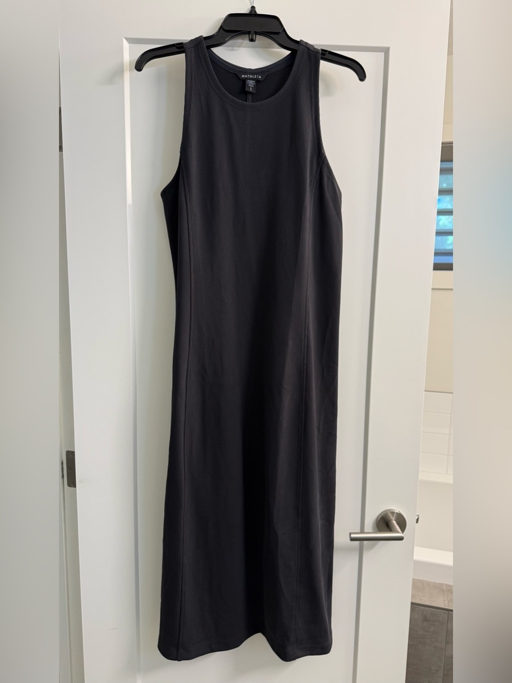 Athleta Sea Soft Rib Midi Tank Dress
